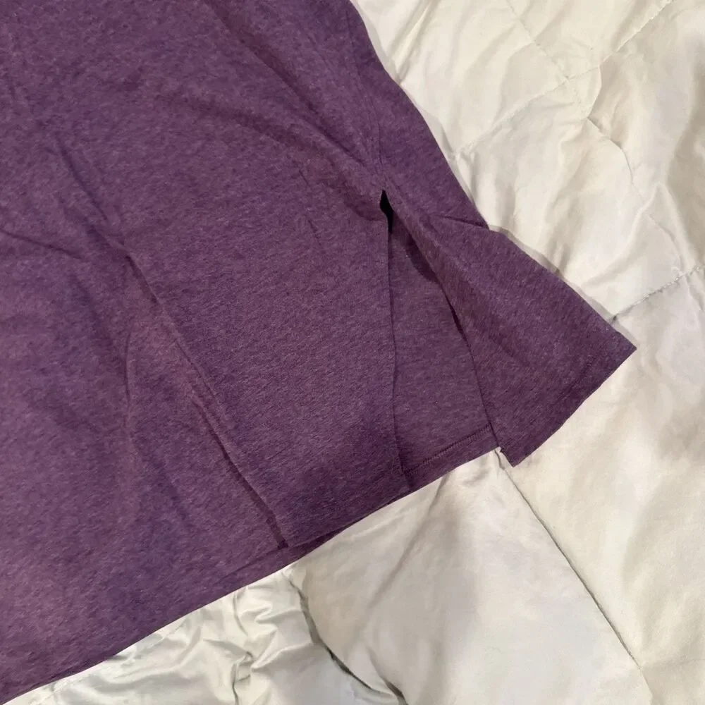Lululemon Short Sleeve Shirt Purple Size 4 Size S/M